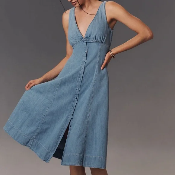 Reformation | Dresses | Nwt Reformation Blue Denim Dress | Poshmark Reformation | Dresses | Nwt Reformation Blue Denim Dress | Poshmark